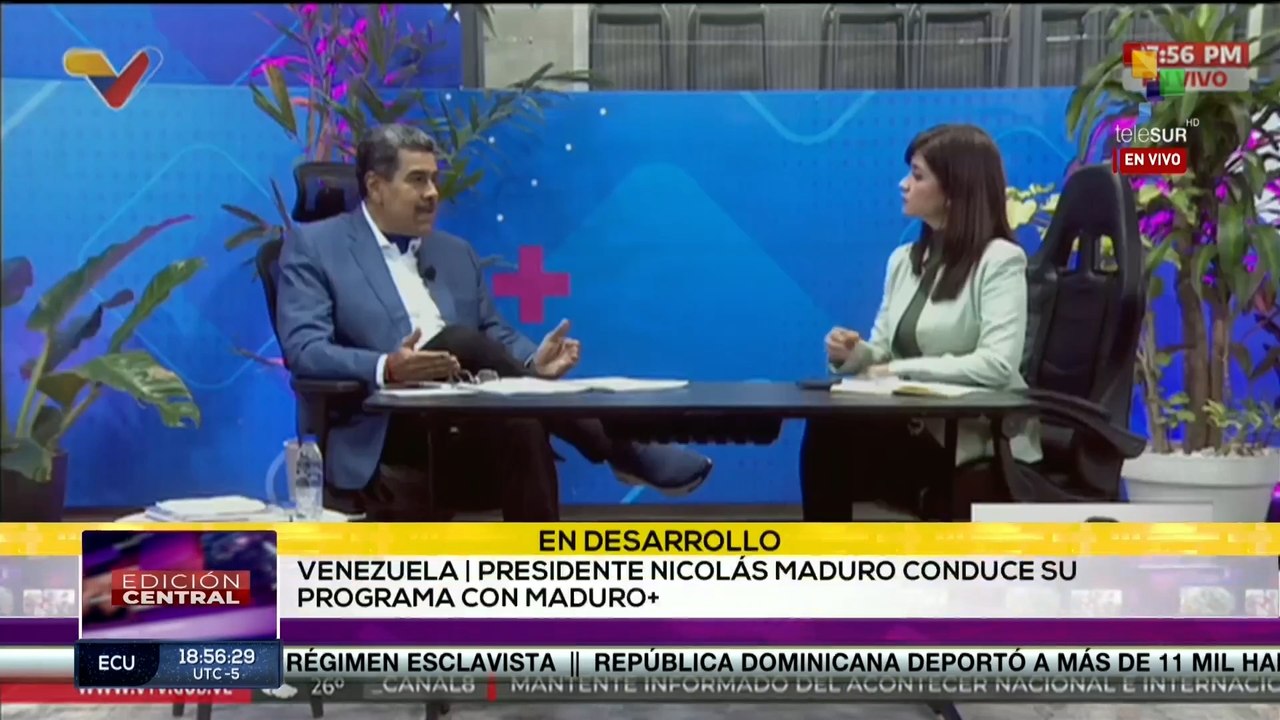Presidente Nicolás Maduro celebró su programa Con Maduro+ °62
