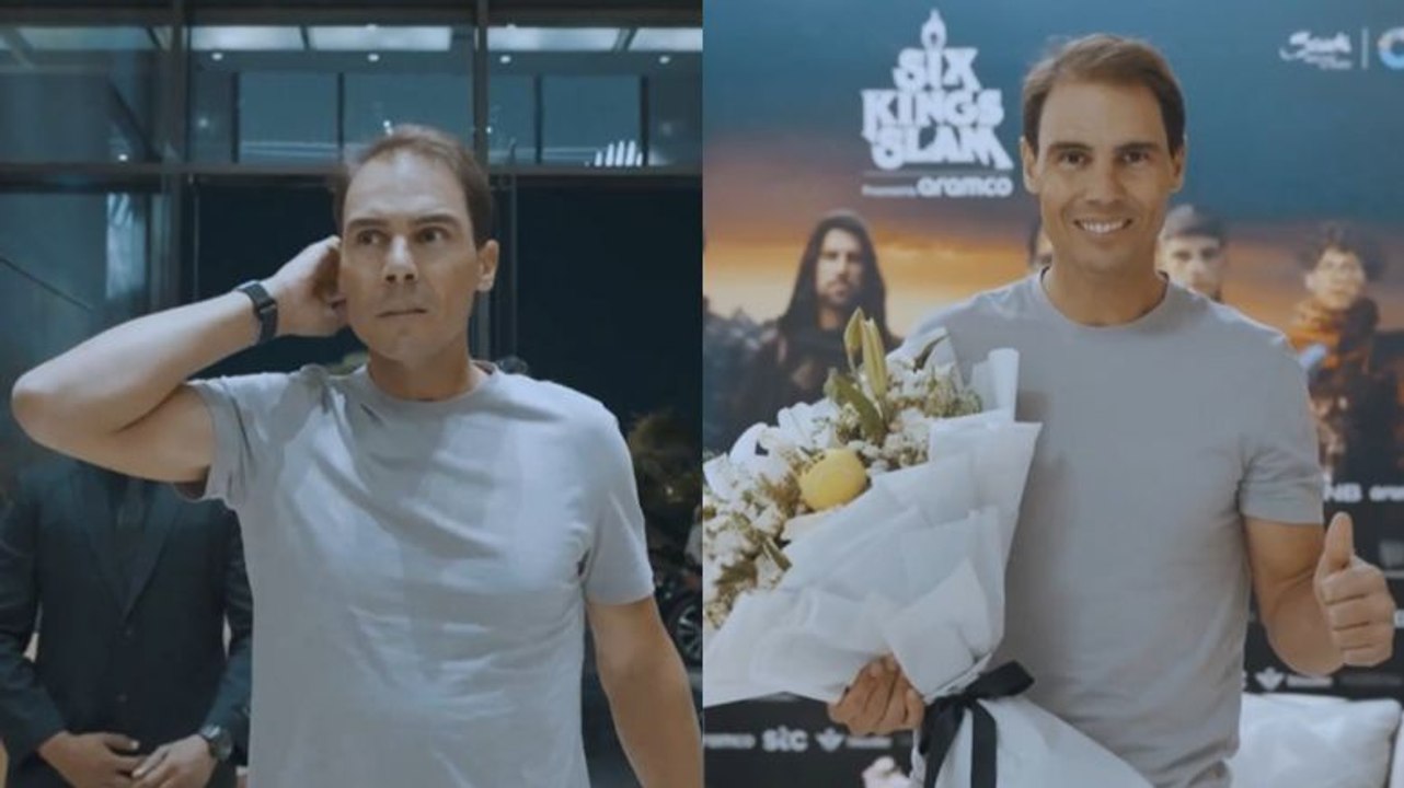 Tennis - Six Kings Slam - Nadal, Alcaraz, Sinner... l'arrivée des champions à Riyad !