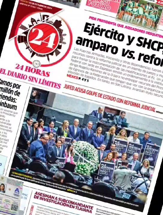 Ejército y SHCP, en amparo vs. reforma