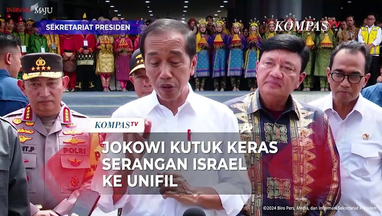 Kutuk Serangan Israel ke UNIFIL, Jokowi: Pasukan Perdamaian Kok Diserang