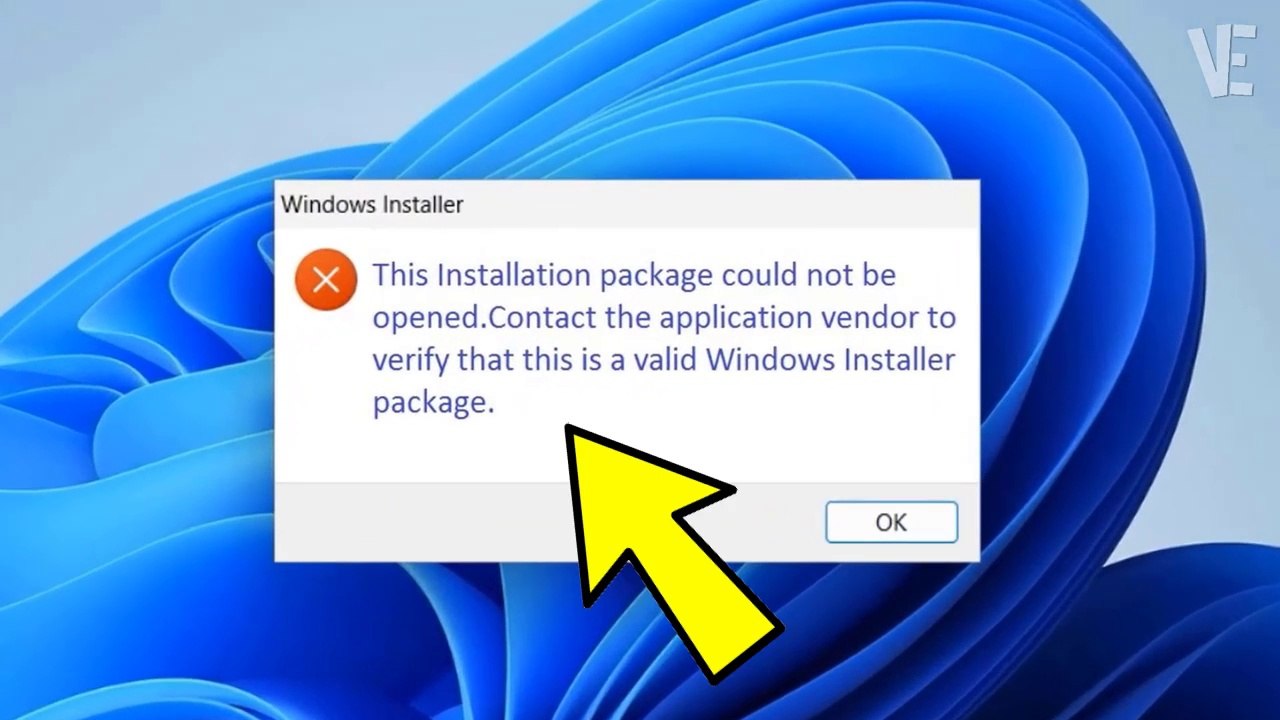 Solved - This Installation package could not be openeThis Installation Package Could not be Opened Error in Windows 11 / 10 / 8 / 7