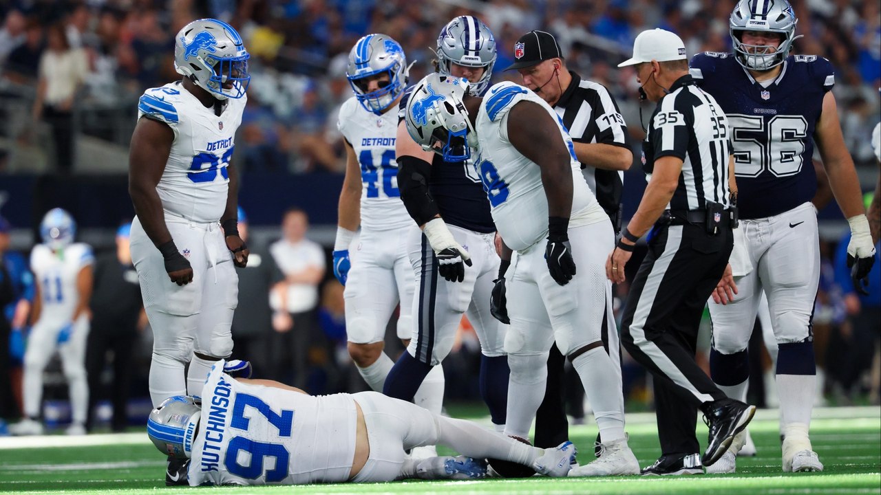 Lions Coach Dan Campbell Confident Despite Hutchinson's Injury