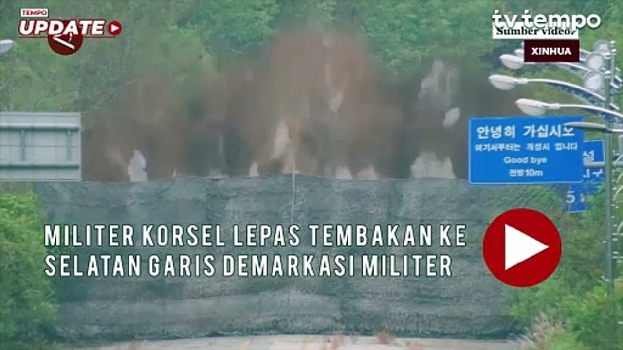 Militer Korsel Melepaskan Tembakan ke Selatan Garis Demarkasi Militer