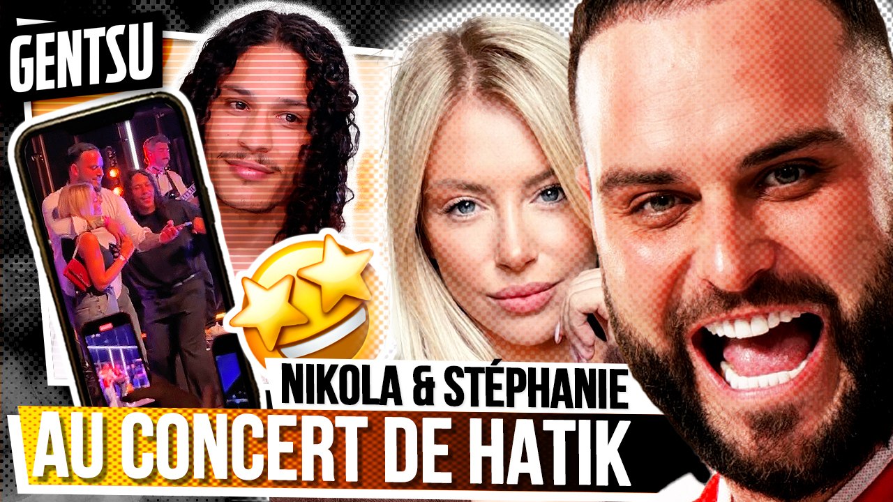 Hatik fait monter Nikola et sa meuf sur scène 