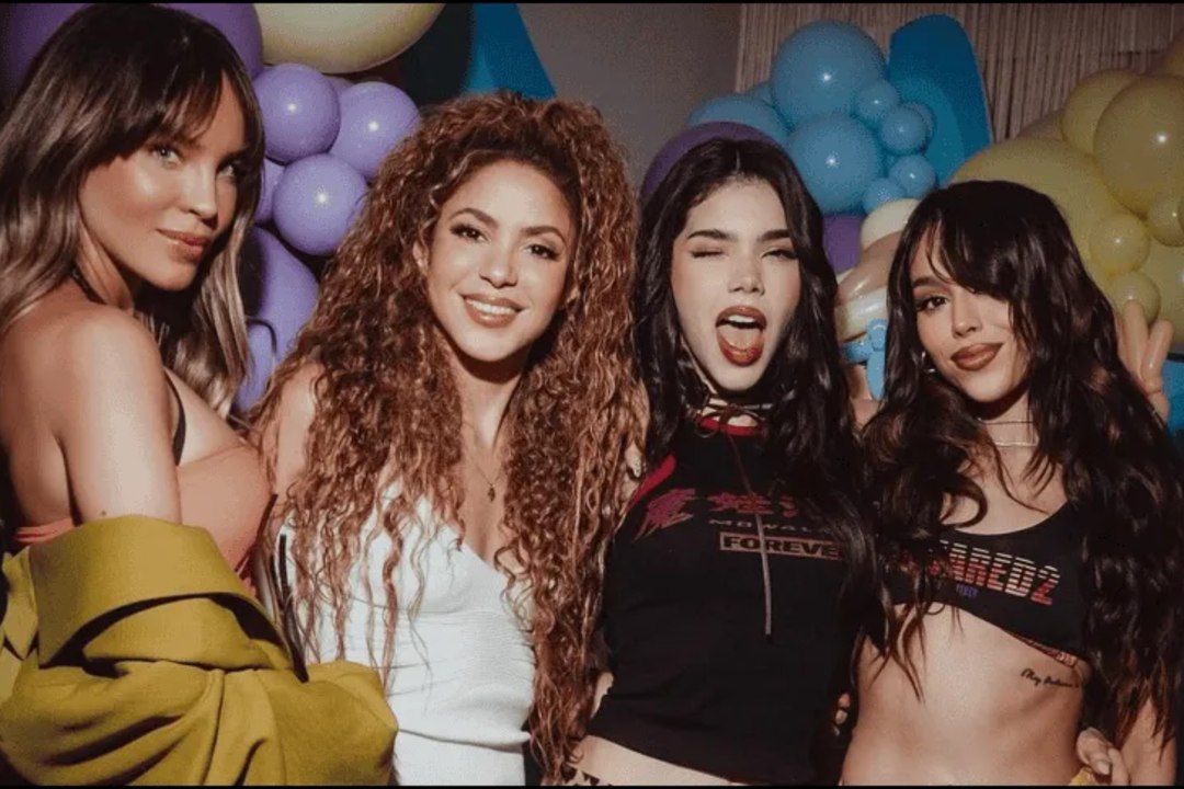 Shakira y su nuevo club de 'solteras' que incluye a Belinda y Lele Pons