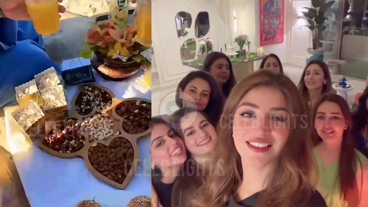 Hiba Bukhari Goud Bharai ✨ Hiba Bukhari Baby Shower video