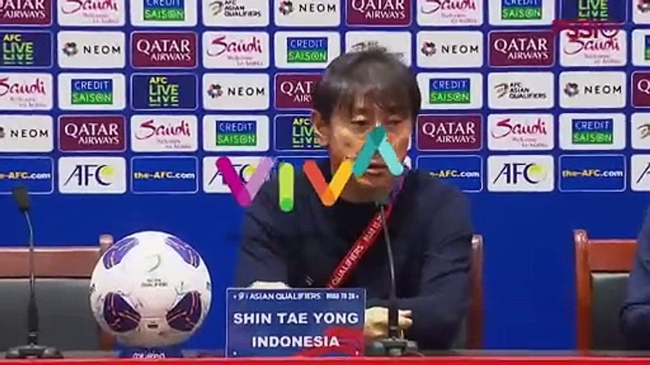 Shin Tae-yong Full Senyum Meski Kalah dari China