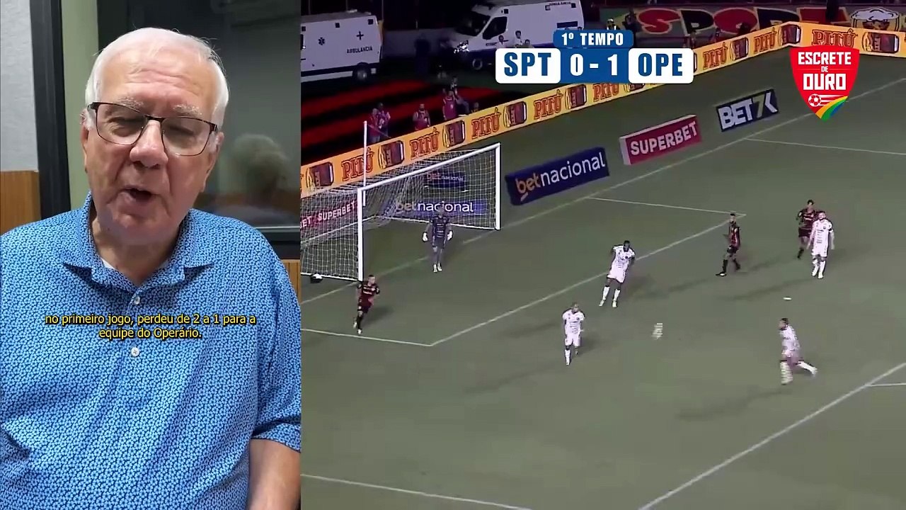 RALPH DE CARVALHO avalia e dá notas aos JOGADORES do SPORT após DERROTA para o OPERÁRIO