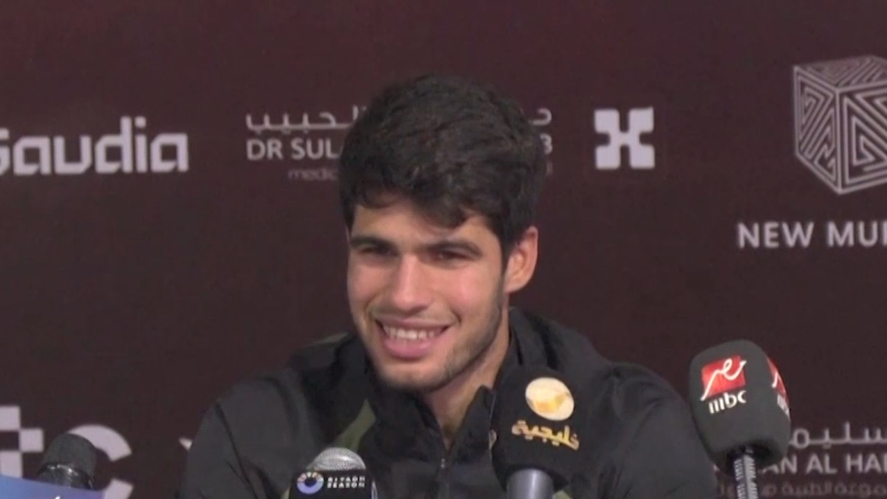 Tennis - Six Kings Slam 2024 - Carlos Alcaraz avant son duel contre Rafael Nadal : "Une personne importante dans ma vie"