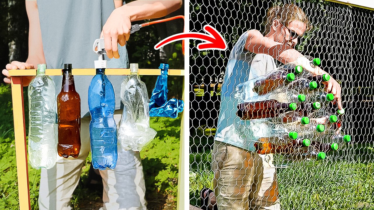 Transform Trash into Treasure:Recycling Projects and Plastic Bottle Craft Ideas ♻