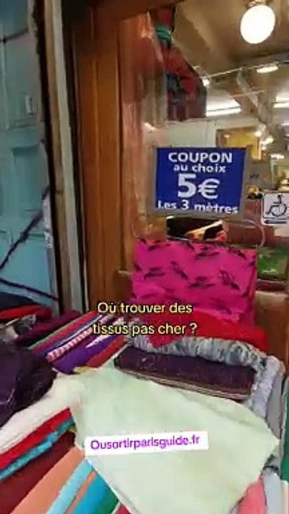 Les boutiques les moins chers à Paris