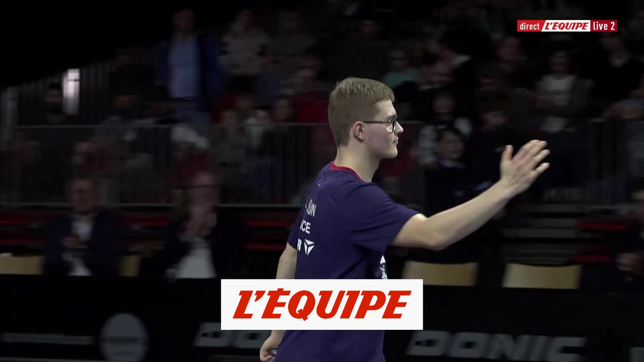 Alexis Lebrun atomise le vice-champion olympique - Tennis de table - Championnats d'Europe