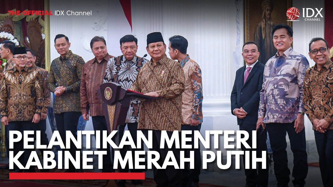 Pelantikan Menteri Kabinet Merah Putih