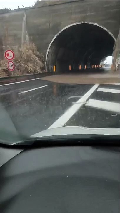 maltempo sull'autostrada A18