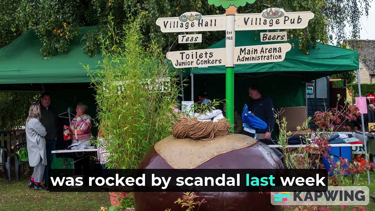 World Conker Championships scandal explained