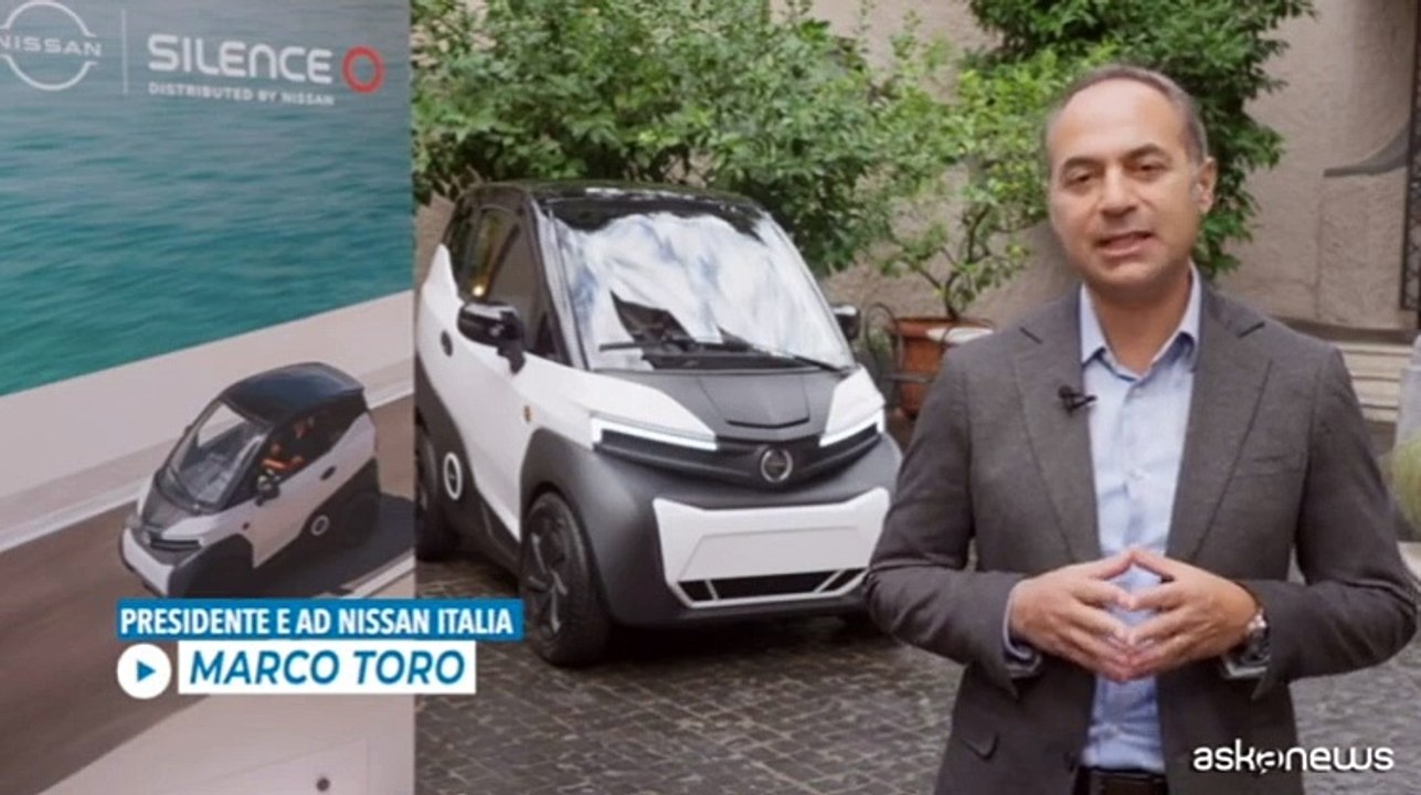 Nissan lancia Nanocar Silence S04, il quadriciclo elettrico