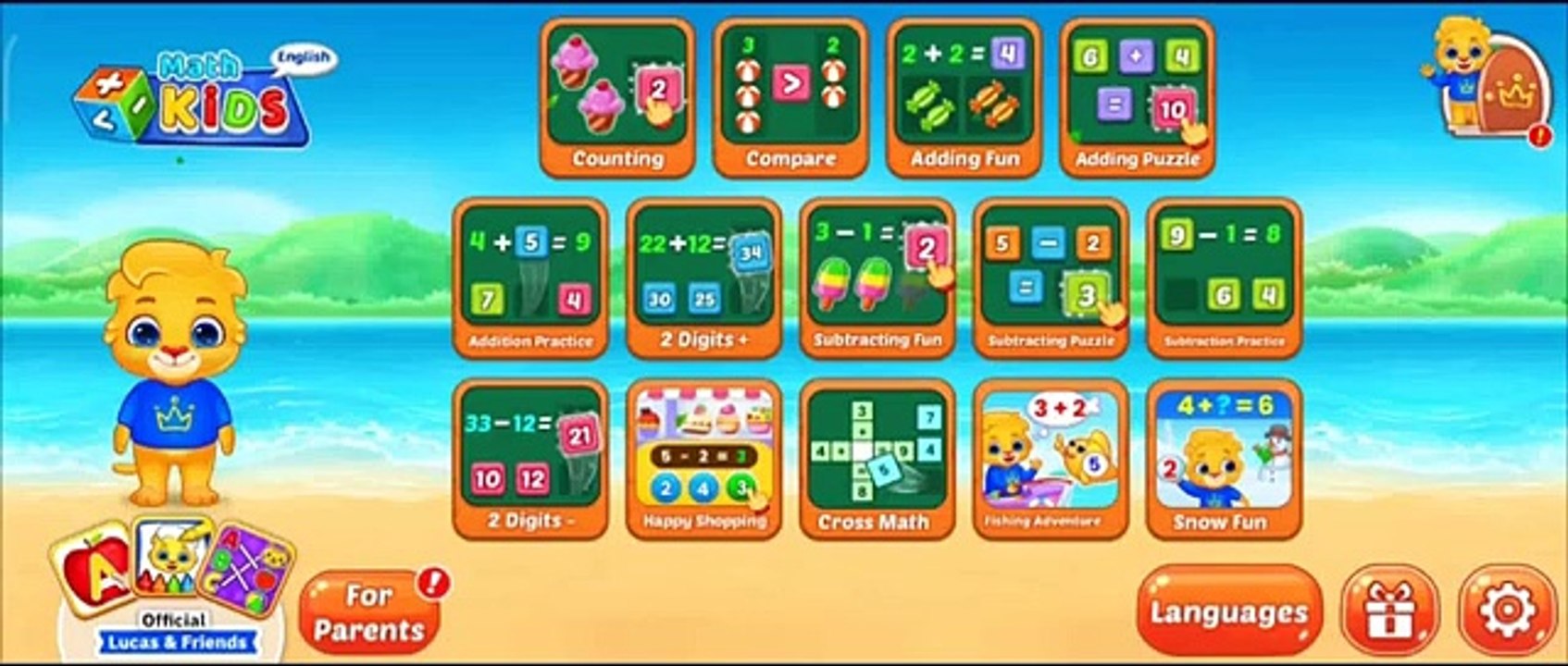 Lucas and Friends Kids Math - Counting & Compare Part 1 - #maths #children #kids