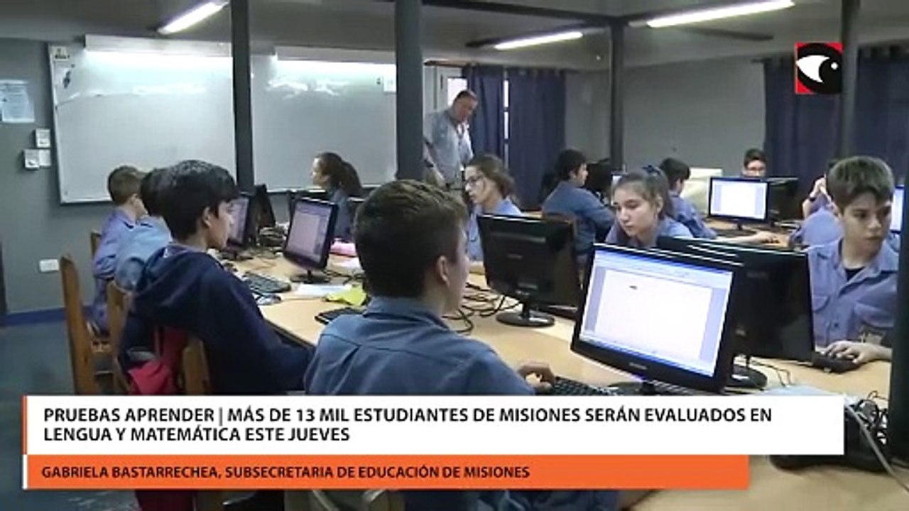 Pruebas aprender  Más de 13 mil estudiantes de Misiones serán evaluados en lengua y matemática este jueves