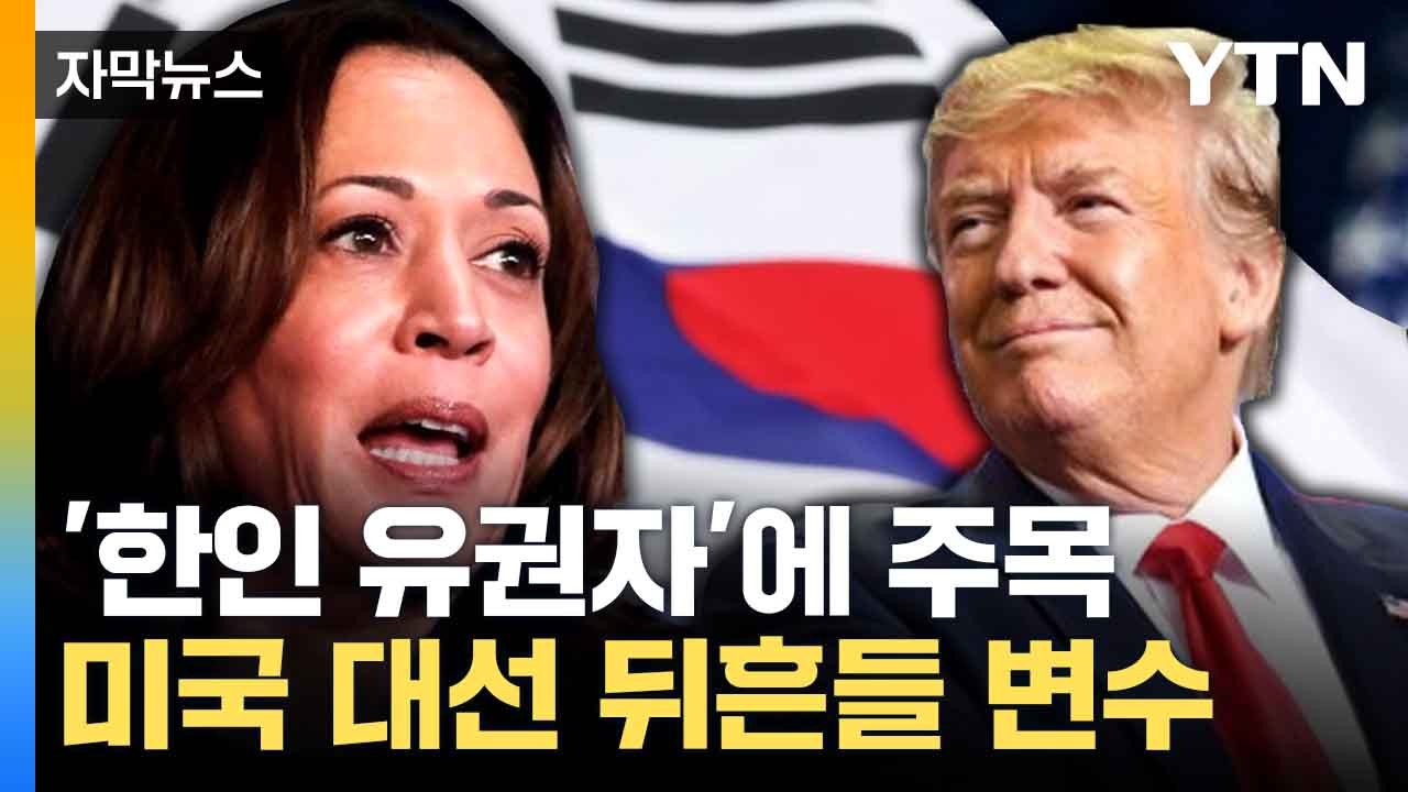 [자막뉴스] 이번 미국 대선에서 '한국계' 주목받는 이유... "승패 가를 수 있어" / YTN