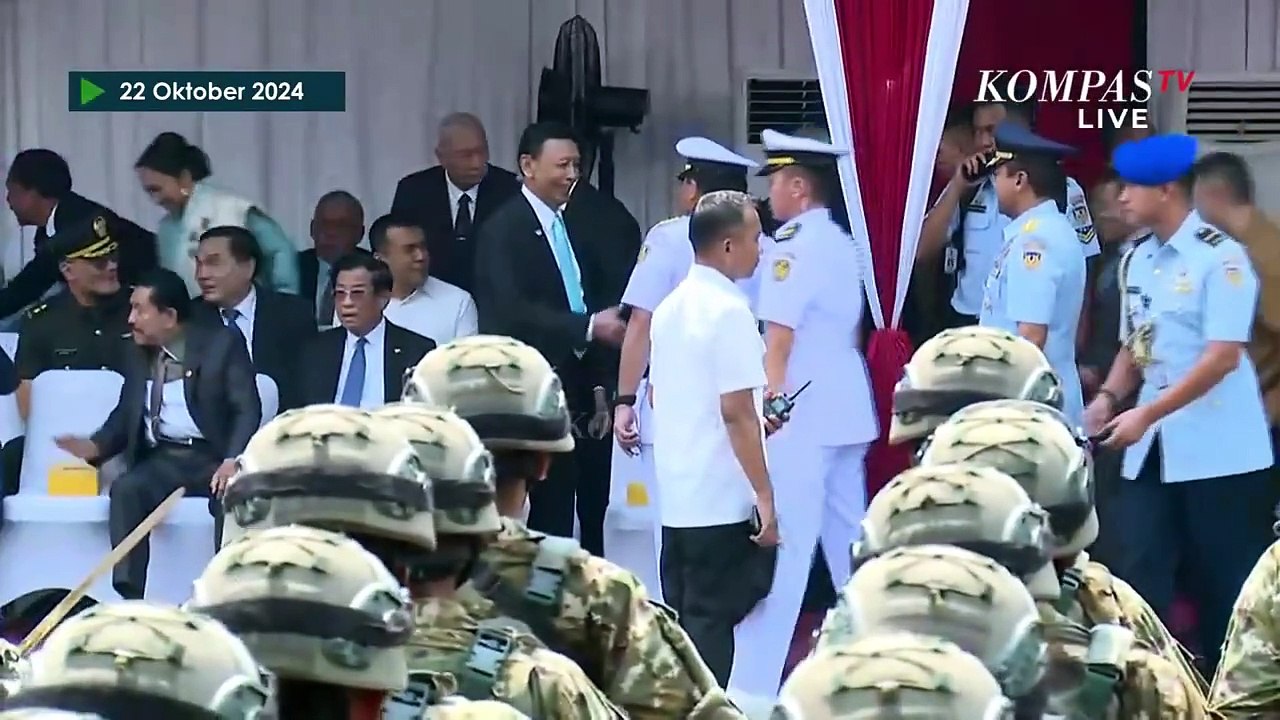 Penampakan Deddy Corbuzier Hadiri Sertijab Kemenhan