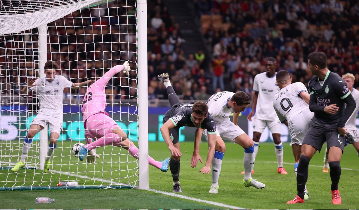 ميلان يتخطّى عقبة كلوب بروج