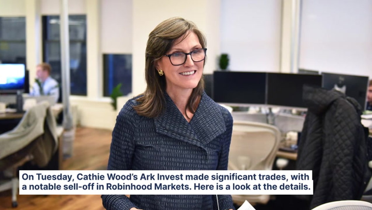 Cathie Wood-Led Ark Dumps $5.8M Worth Of Robinhood Shares Amid Forecasts Of A Potential Rally From Analysts
