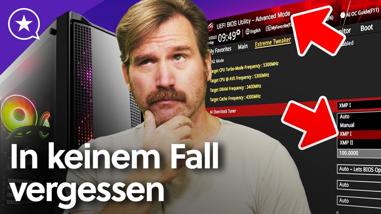 Das dürft ihr bei einem neuen Gaming-PC nicht vergessen