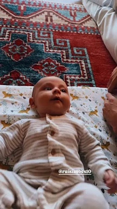 Filho de Mafalda Castro e Rui Simões