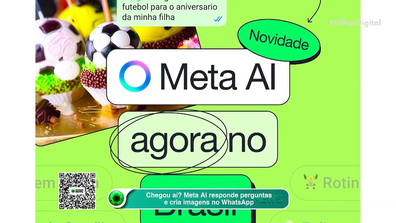 Chegou aí? Meta AI responde perguntas e cria imagens no WhatsApp