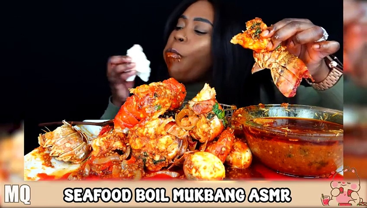 SPICY SEAFOOD BOIL | MUKBANGERS VS. FOOD | ASMR MUKBANG