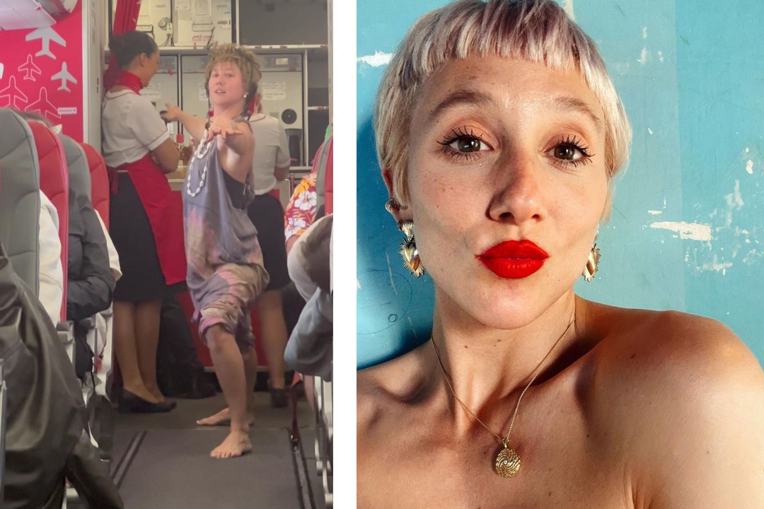 Yoga on a Jet2 flight