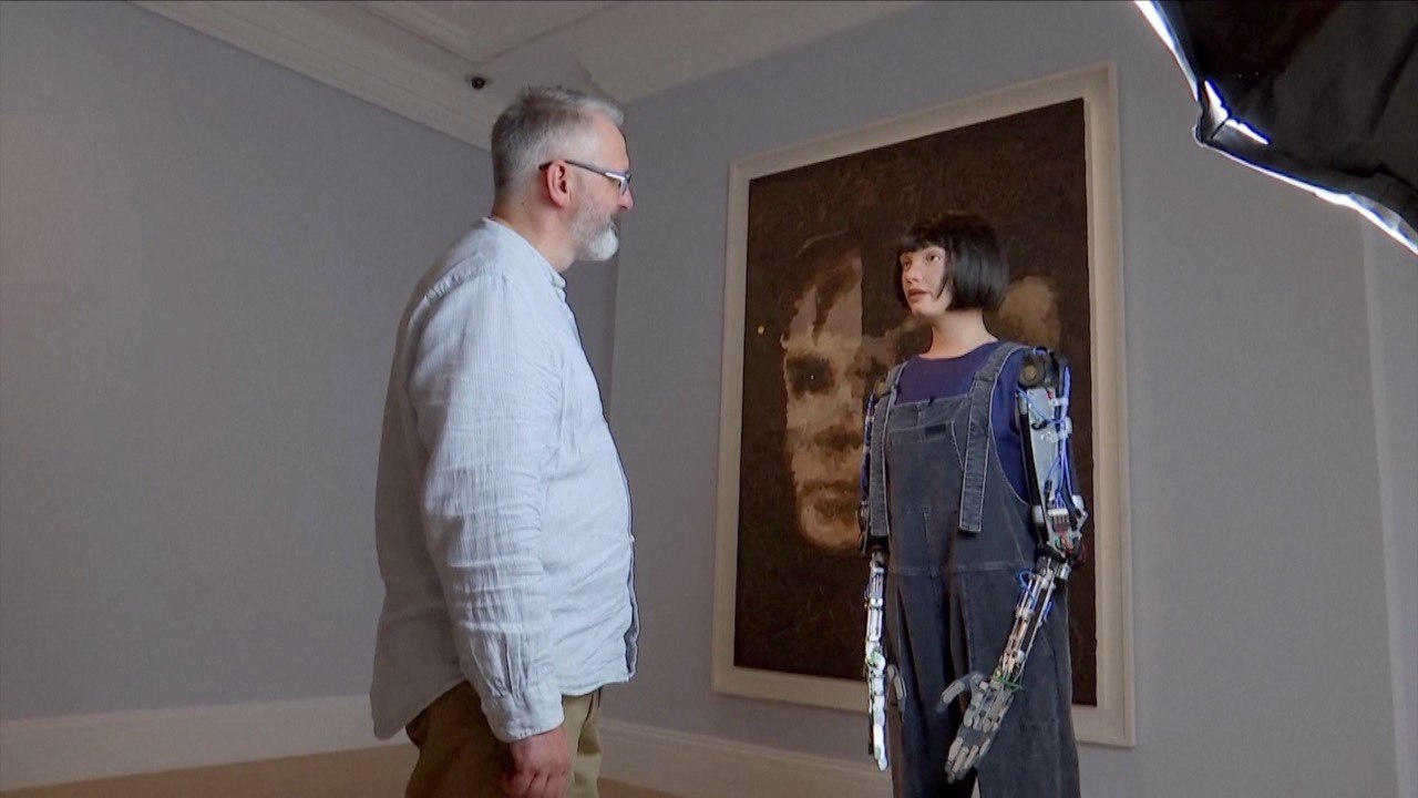 Portrait Made By Humanoid Robot Artist Marks New Chapter in Art History