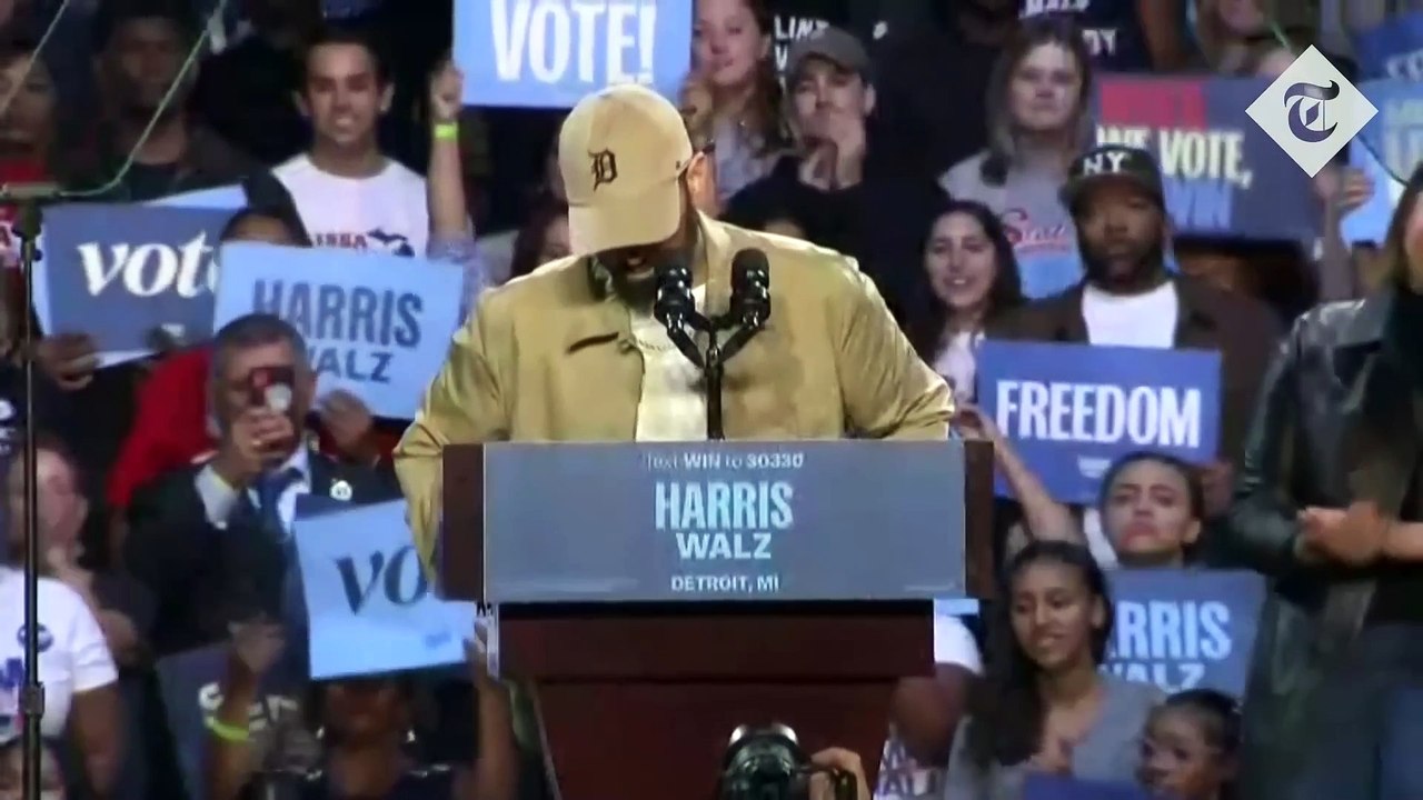 Barack Obama raps Eminem's 'Lose Yourself'