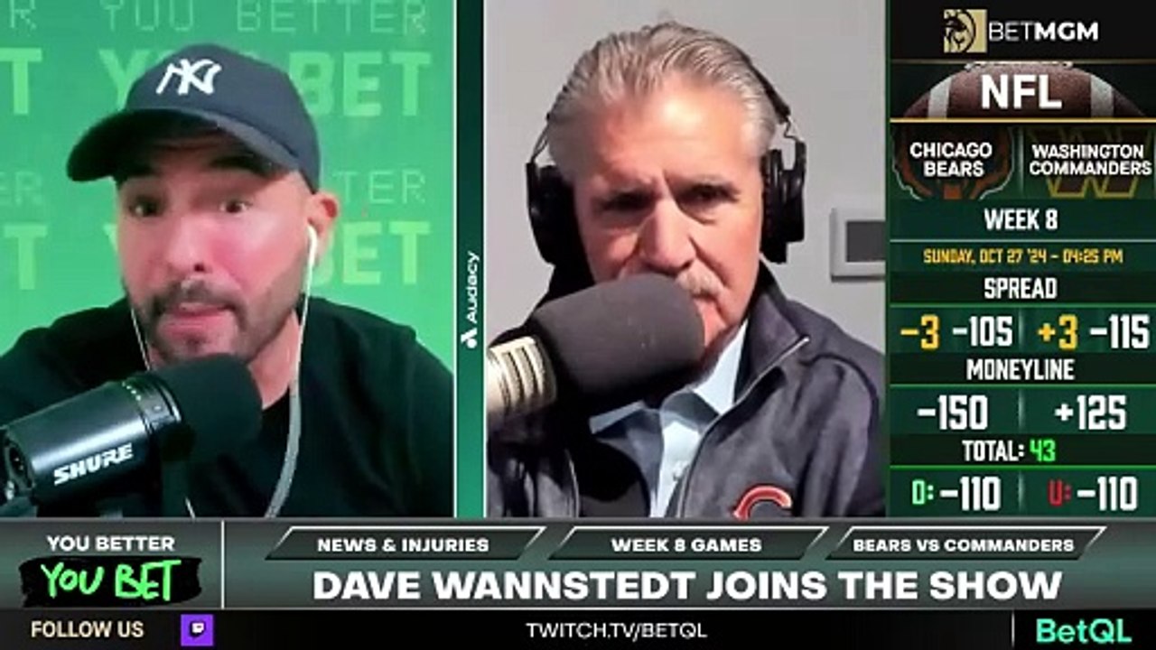 Dave Wannstedt Discuss the Bears vs Commanders game in Week 8