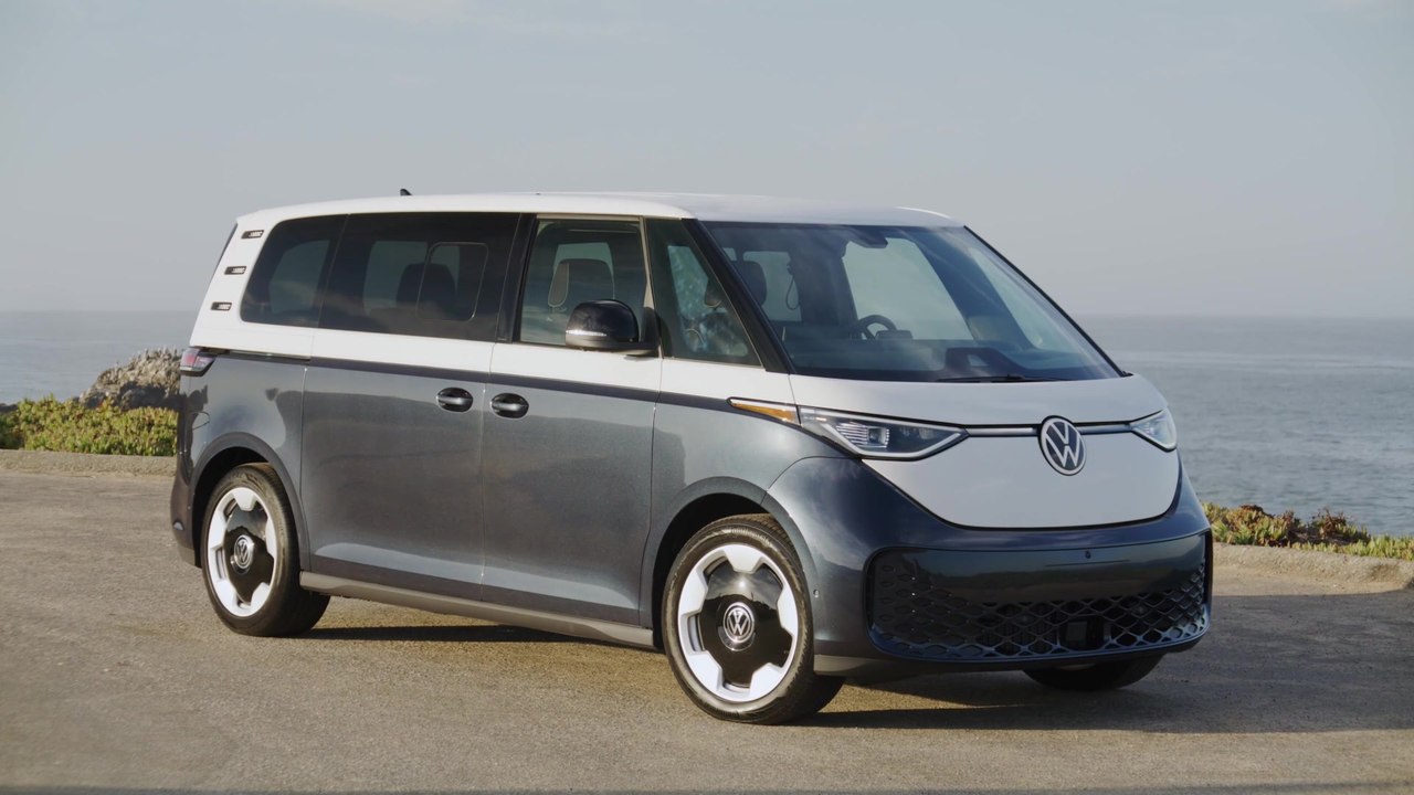 2025 Volkswagen ID. Buzz Design Preview in Blue Charcoal