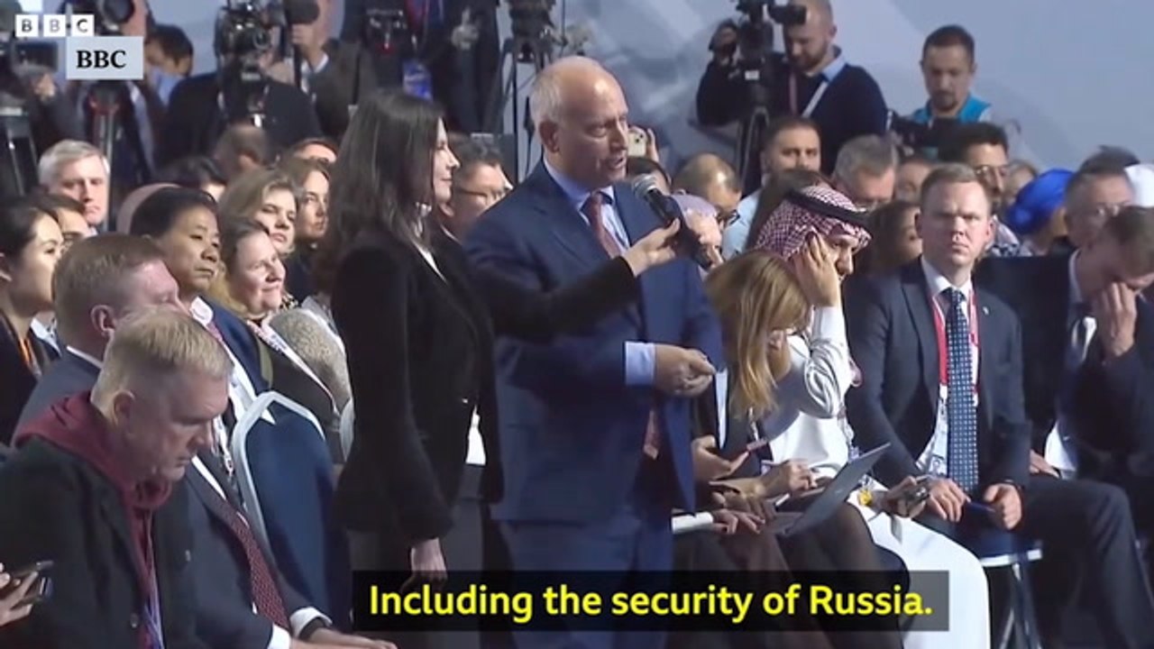 Bbc 'S Steve Rosenburg Challenging Putin Over Ukraine