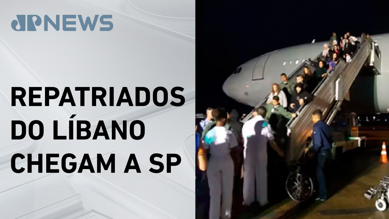 Oitavo voo de repatriados pousa na Base Aérea de Guarulhos
