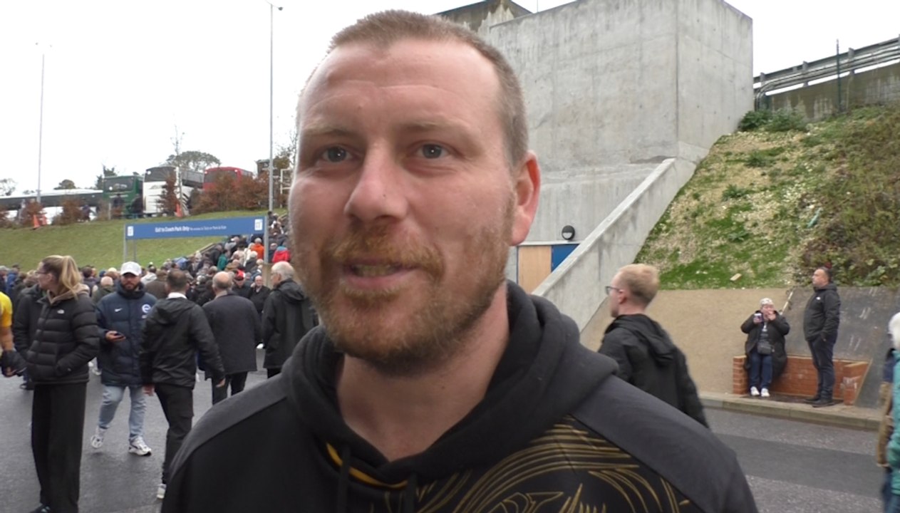 Wolves fans on 2-2 draw with Brighton