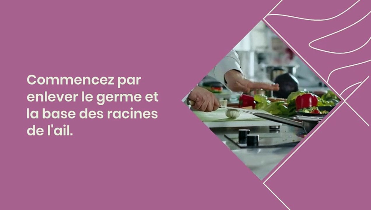 Comment transformer l'ail en purée
