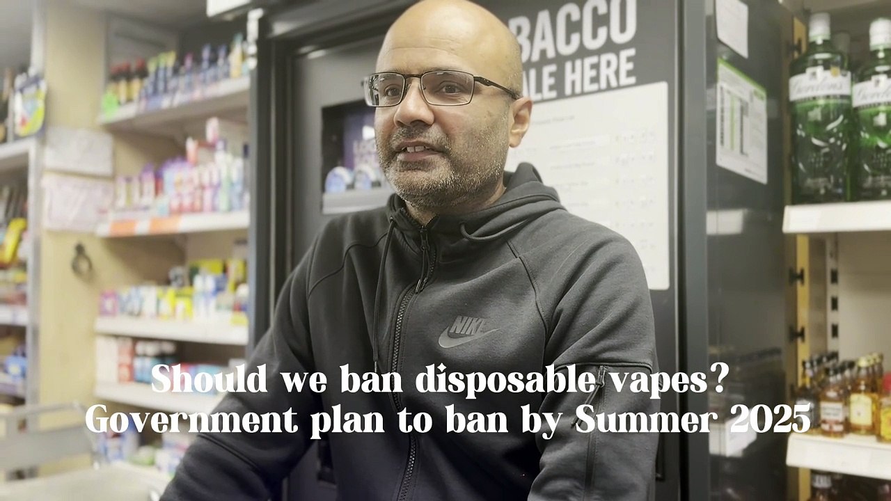 Shopkeeper: 'I'm in favour of banning disposable vapes,' says Yorkshire Shopkeeper