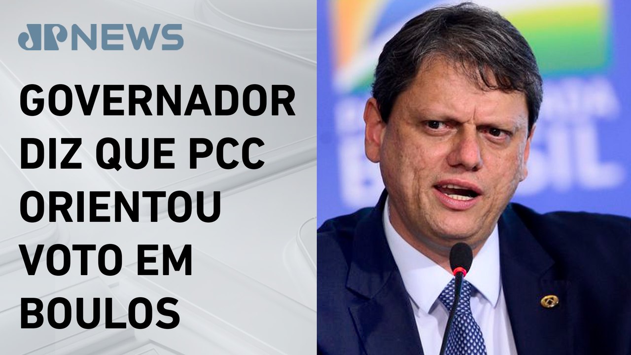 Presidente do TSE promete apurar declaração de Tarcísio de Freitas