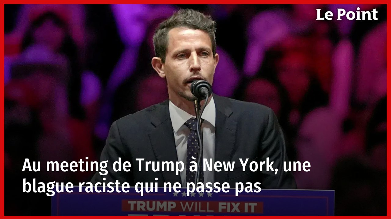 Au meeting de Trump à New York, une blague raciste qui ne passe pas