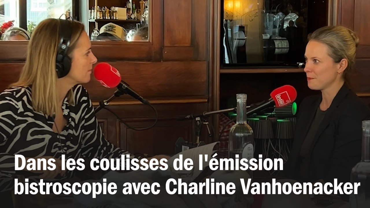 Dans les coulisses de l'émission "Bistroscopie" avec Charline Vanhœnacker
