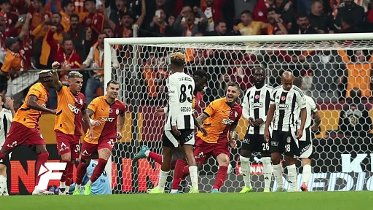 Galatasaray - Beşiktaş maç özeti (VİDEO)