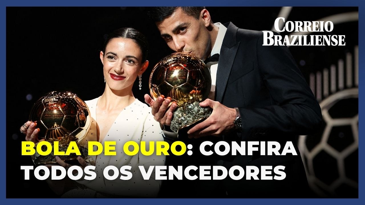 Bola de Ouro 2024: confira vencedores de todos os prêmios