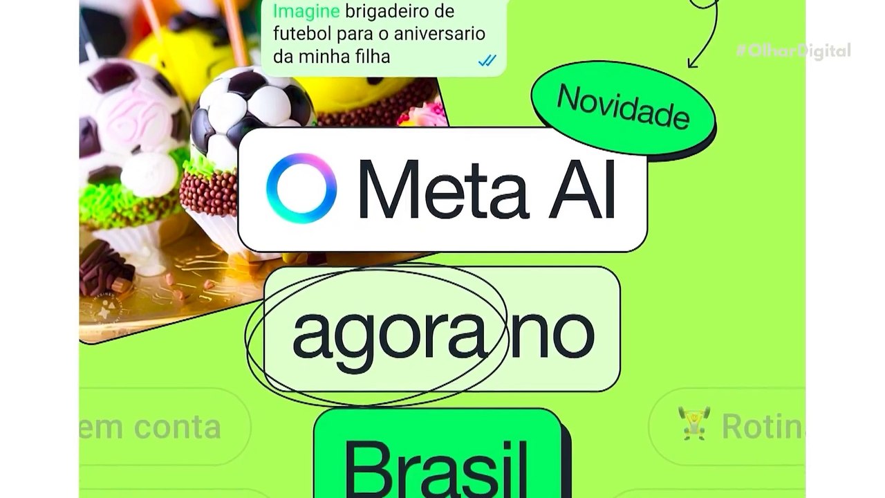 Meta AI revoluciona o WhatsApp com novas funcionalidades de inteligência artificial 🤖