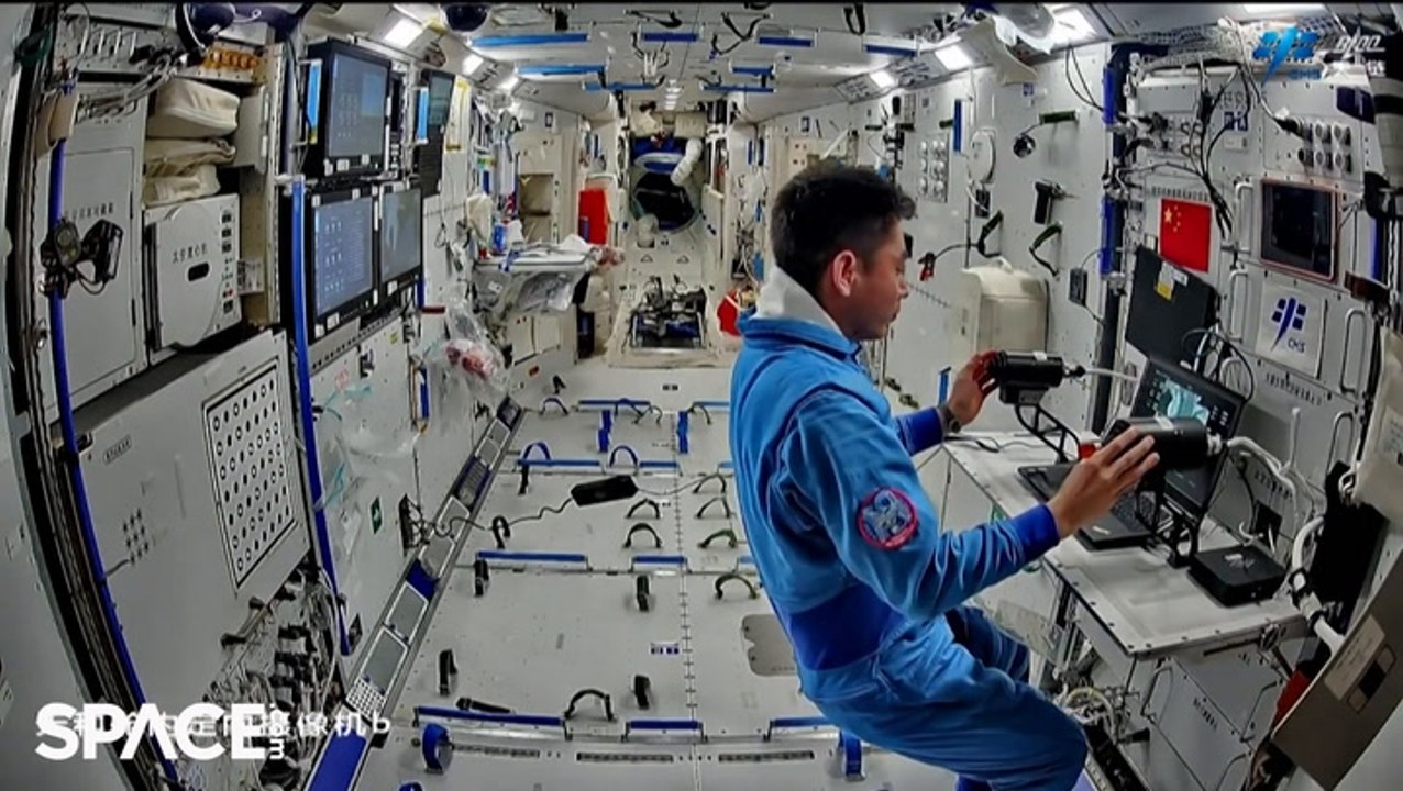 Astronauts On Board China's Shenzhou-18:  Preparing For Spacewalk
