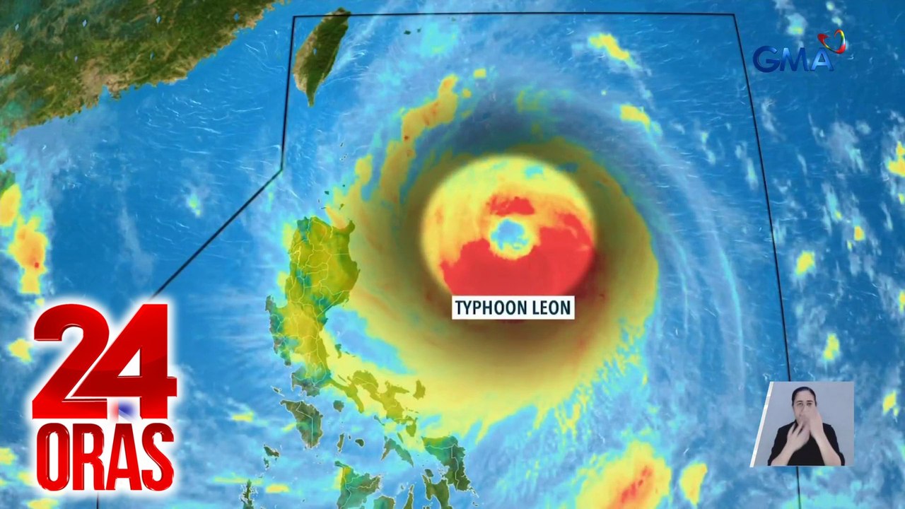 Update sa Bagyong Leon | 24 Oras