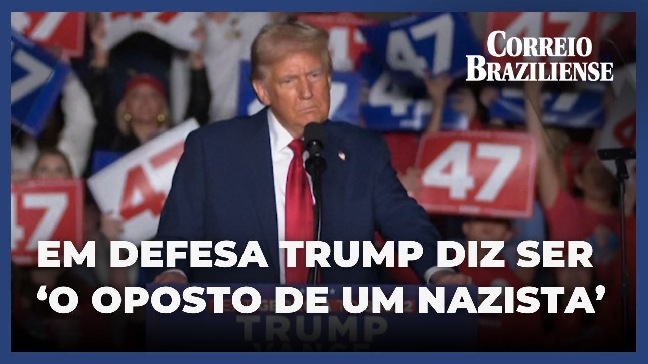 Trump se defende de acusações de ex-chefe de gabinete e diz ser ‘o oposto de um nazista’