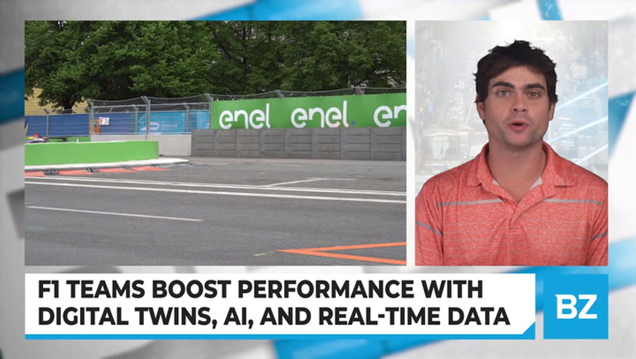 F1 Teams Boost Performance with Digital Twins, AI, And Real-Time Data